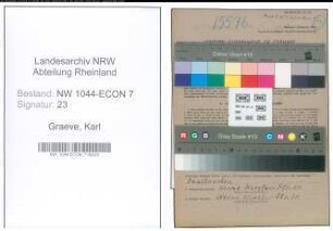 Entnazifizierung Karl Graeve , geb. 27.11.1906 (Anstreicher)