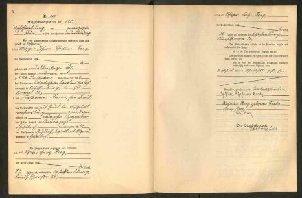 Standesamtsbuch der Stadt Aschaffenburg: Eheschließungen 252/1930 - 130/1931
