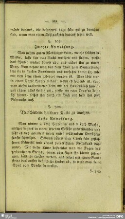 Verschiedene haltbare Kütte zu machen (§ 310-319)