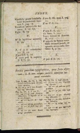 Errata quaedam typographica,[...]