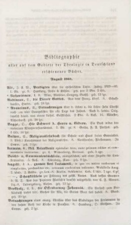 125-140 Bibliographie deutscher theologischer Bücher