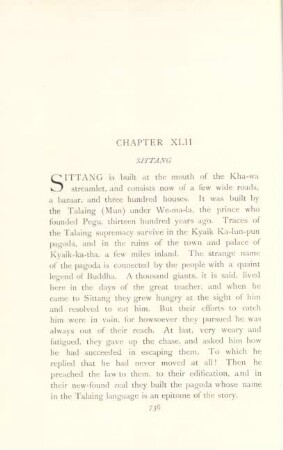 Chapter XLII. Sittang