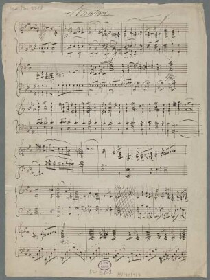 Sonatas, pf, c-Moll - BSB Mus.ms. 9718 : Sonatine.