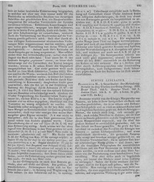 Döring, G.: Der Hirtenkrieg. Novelle, in drei Theilen. Frankfurt am Main: Sauerländer 1830