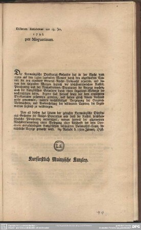 [11ter d.d. 15ten ej. dikt. den 19 ej.]