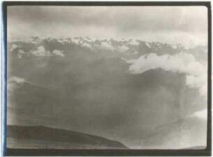 Cordillera Quimsa Cruz von der Loma de Ojo de Aguas aus gesehen
