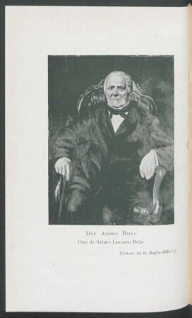 [Retrato de] don Andrés Bello