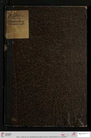Nr. 27: Versteigerungskatalog / Amsler & Ruthardt: Katalog eines fast vollständigen Werkes von Albrecht Dürer : daran anschliessend eine kleine Sammlung hochinteressanter Holzschnitte und Clair-Obscur-Drucke; Versteigerung zu Berlin, den 23. Februar und folgende Tage