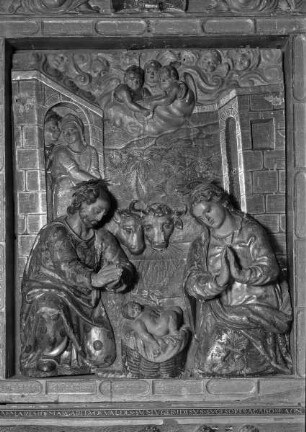 Seitenaltar: Geburt Christi