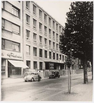 BBC (Brown, Boveri & Cie), Mannheim Bürohaus Augustaanlage: Baustelle