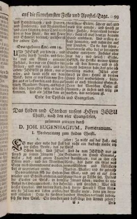 99-104, I. Vorbereitung zum Leiden Christi; II. Handelung am ...