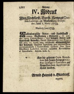 IV. Abdruck ...