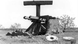 Baruth/Mark-Paplitz. Bockmühle, Reste