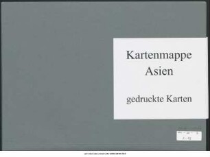 Ost-Asien und Ost-Indien, ganz und größere Teile : 1904-1914 : Kartensammlung