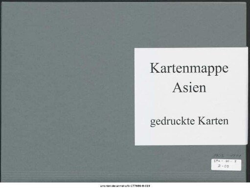 Westsibirien : 1903-1911 : Kartensammlung