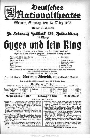 Gyges und sein Ring