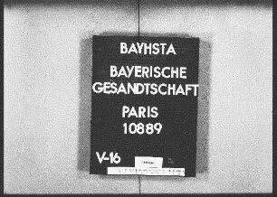 Dombart, Bernhard, Gymnasialprofessor in Erlangen, Entleihung der Instruktionen Commodians aus der Nationalbibliothek in Paris