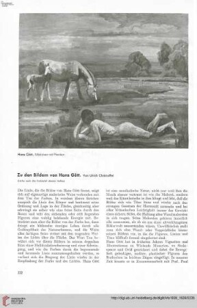 54: Zu den Bildern von Hans Gött