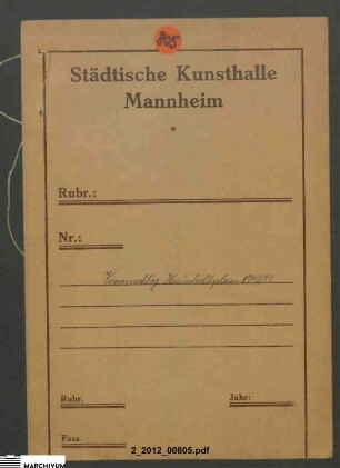 Aufstellung des Haushaltsplans