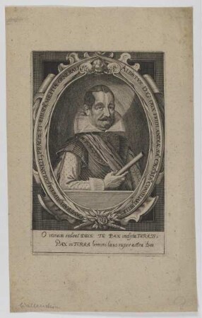 Bildnis des Albrecht Eusebius Wenzel Wallenstein
