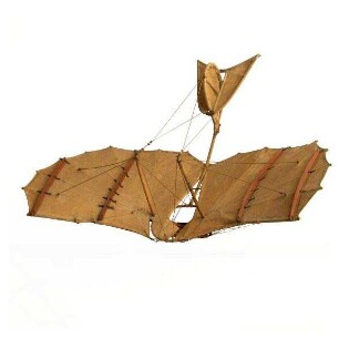 historisches Modell von Lilienthals Normalsegelapparat