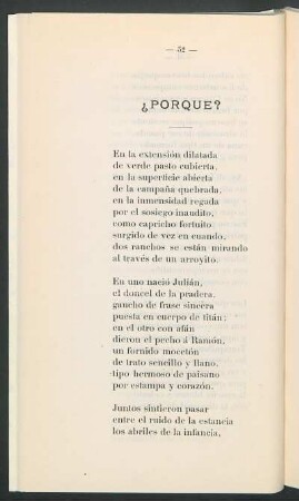 ¿Porqué?