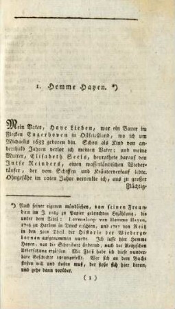 1. Hemme Hayen
