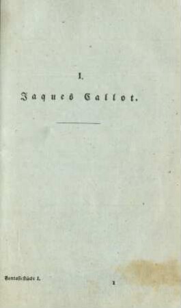 I. Jaques Callot