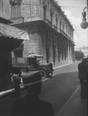 Straße in Havanna (USA-Reise 1933)