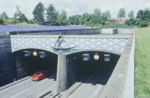 Tunnel Rendsburg, Südportal