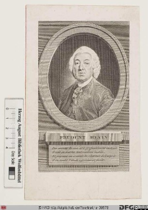 Bildnis Prudent Hévin