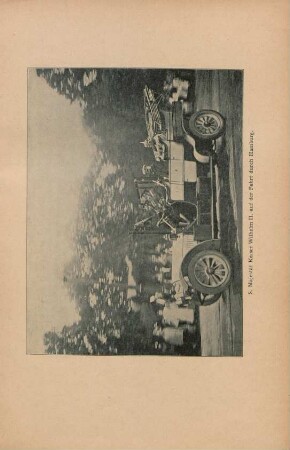 S. Majestät Kaiser Wilhelm II. auf der Fahrt durch Hamburg