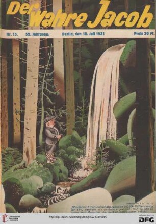 Nr. 15 (18. Juli 1931)