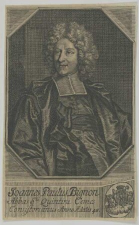 Bildnis des Joannes Paulus Bignon