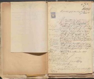 Berechtsame der Braunkohlenmutung "Granate" bei Hohenjesar