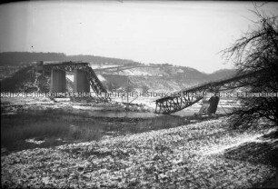 Gesprengte Brücke bei Merzig
