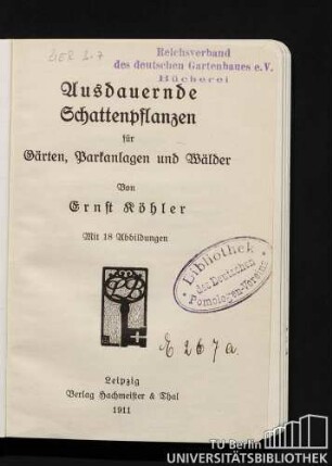 Ausdauernde Schattenpflanzen für Gärten, Parkanlagen und Wälder.