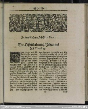 Die Offenbahrung Johannis des Theologi