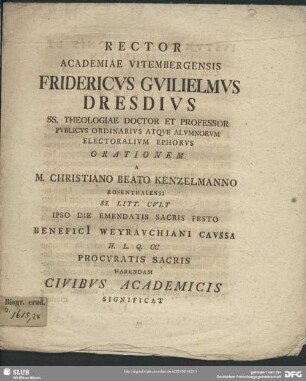 10: Ivstvm Melanthonis Ac Lvtheri Pretivm Cvm Primis In Opere Emendationis Sacrorvm