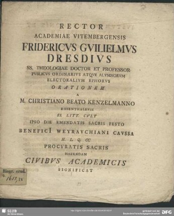 10: Ivstvm Melanthonis Ac Lvtheri Pretivm Cvm Primis In Opere Emendationis Sacrorvm