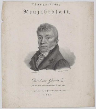 Bildnis des Bernhard Greuter