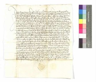 Conrad Wagenbach, genannt Kranche, der Müller zu Mainhardt, Gefängnis; Siegel: Caspar von Sickingen.