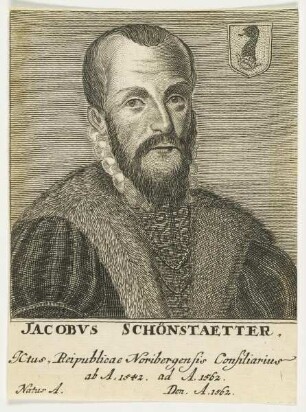 Bildnis des Jacobvs Schönstaetter