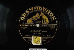"Maskenball" : Ja, du warst's / (Verdi)