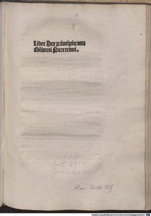Liber Sex principiorum Gilberti Porretani