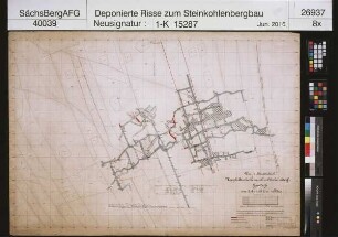 Haugks Steinkohlenwerk, Oberhohndorf, Baue auf dem Lehekohlenflöz (mit Nachbringungen)
