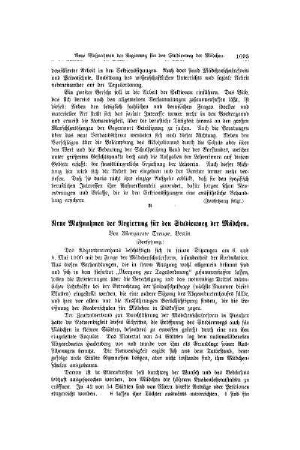 Neue Maßnahmen der Regierung für den Studienweg der Mädchen : (Fortsetzung)