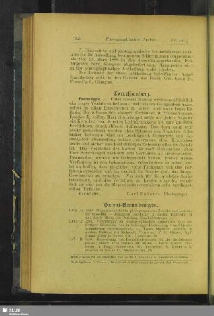 Patent-Anmeldungen