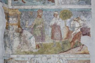 Szenen aus dem Marienleben und Leben Jesu Christi — Anbetung des Christuskindes durch die Heiligen Drei Könige