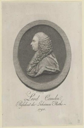Bildnis des Charles Pratt, Lord Camden